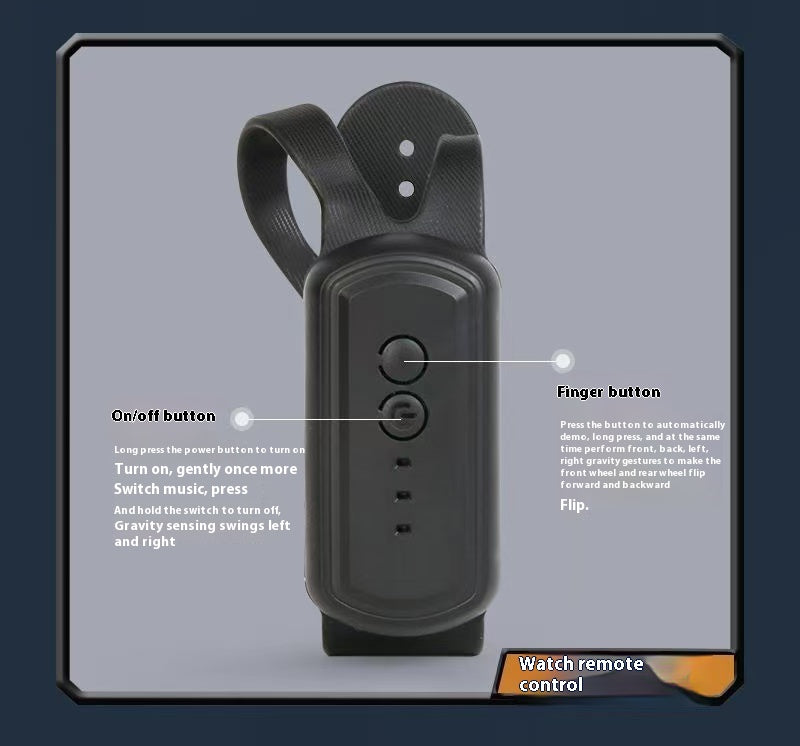 Electric intelligent robot dog toy car