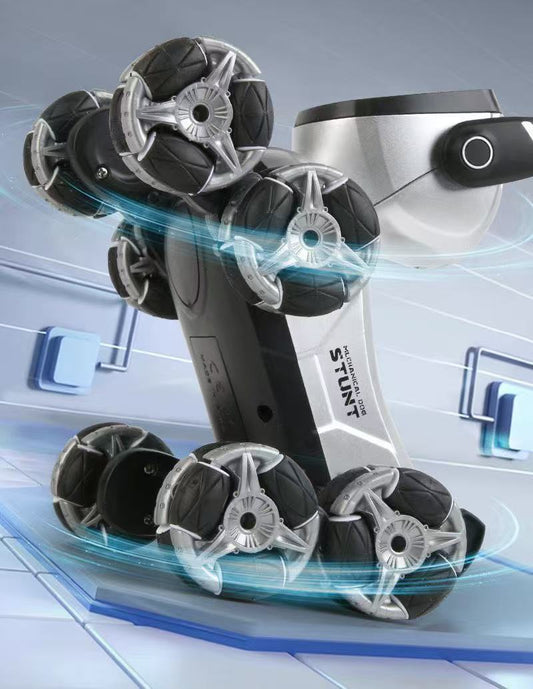 Electric intelligent robot dog toy car